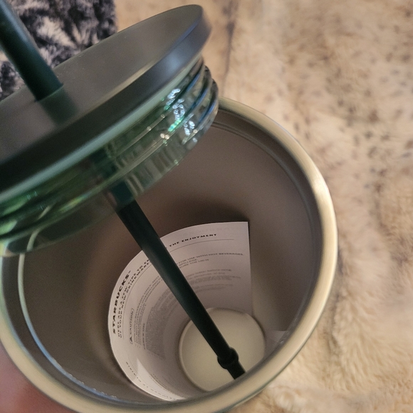 Soft Touch Green Tumbler - Picture 5 of 7